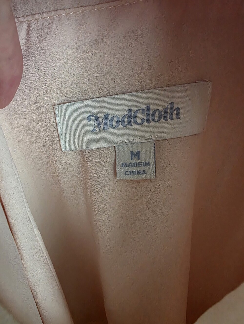 ModCloth Wrapped In Rapture Maxi Dress Light Pink Blush Medium - Picture 4 of 12